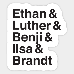 IMF Agents (Brandt Edition) Sticker